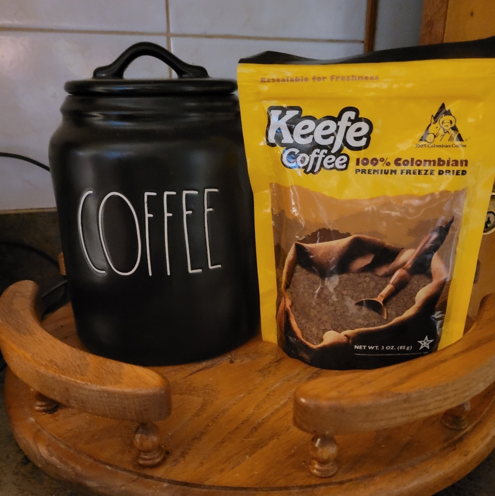 25 Bags NEW Keefe 100% Columbian Instant Coffee 3oz